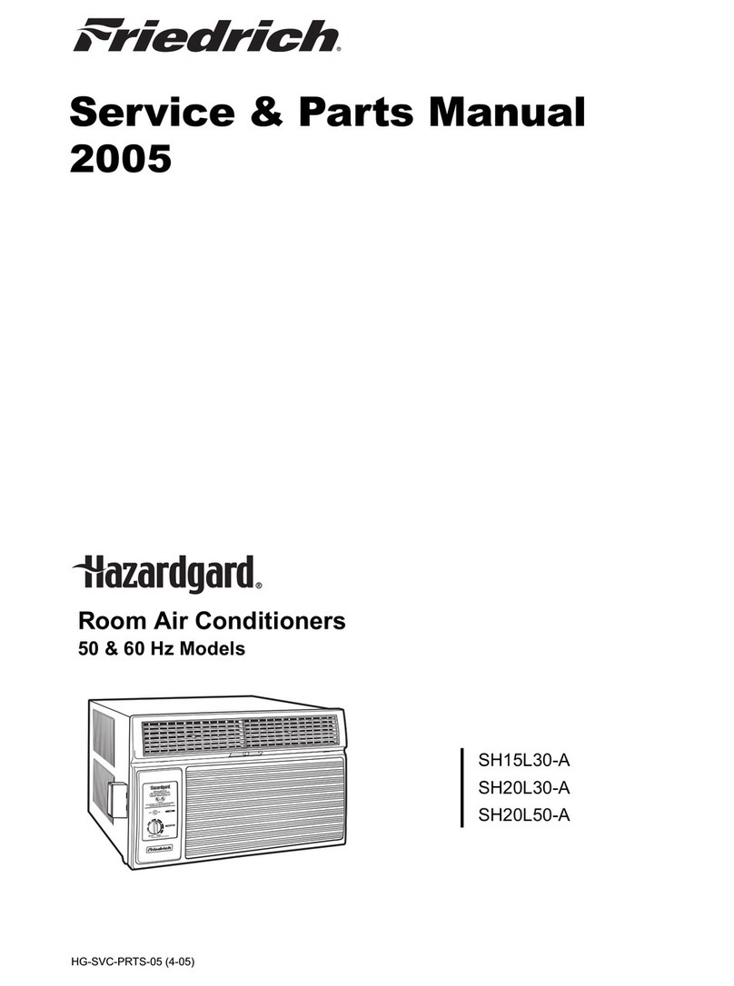 Friedrich Hazardgard SH15L30-A Guide Friedrich Hazardgard SH15L30-A Guide
