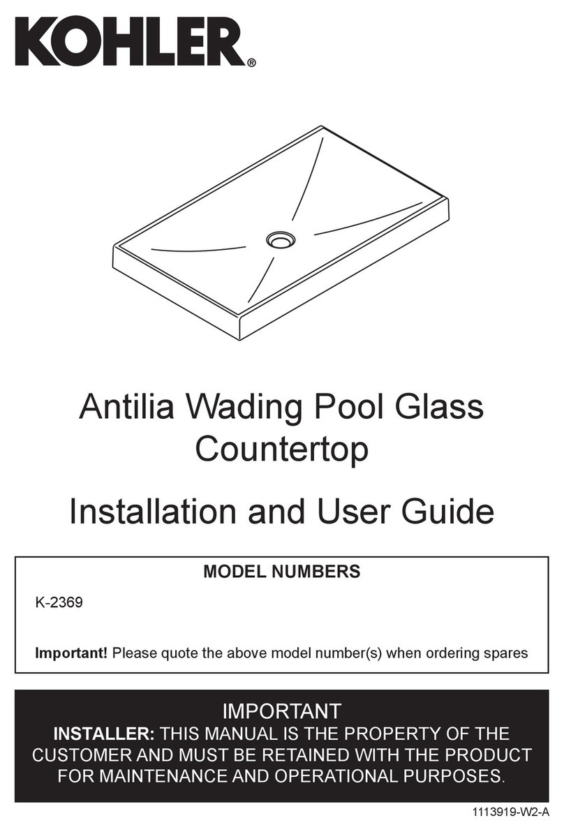 Kohler K-2369 User manual