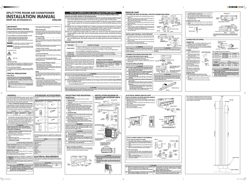 Friedrich 9315342935-01 User manual