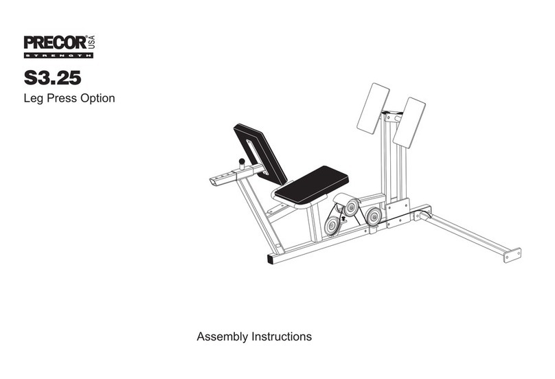 Precor move beyond S3.25 User manual