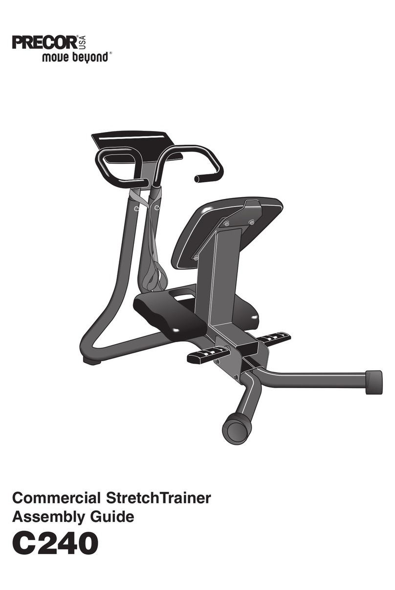 Precor move beyond C240 User manual