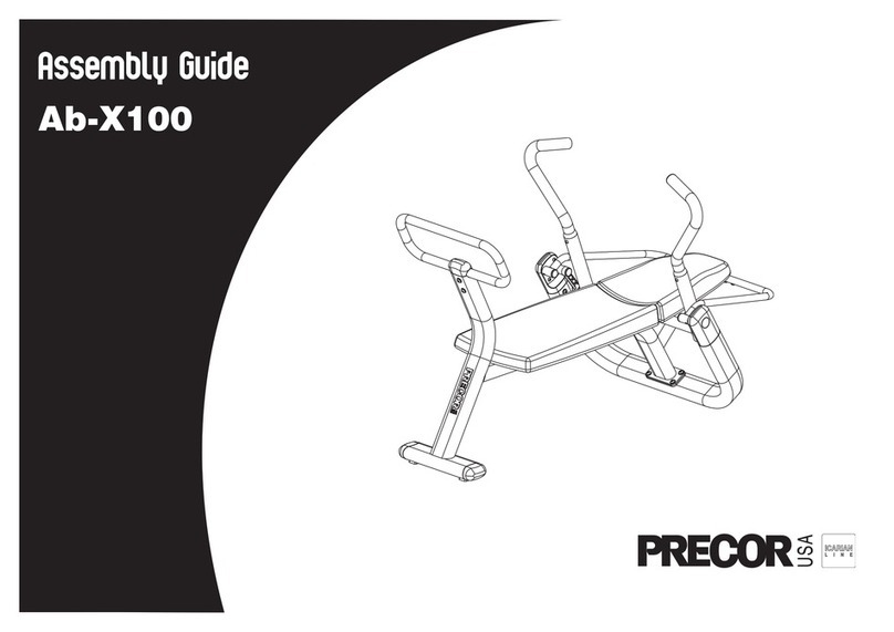 Precor Ab-X100 User manual