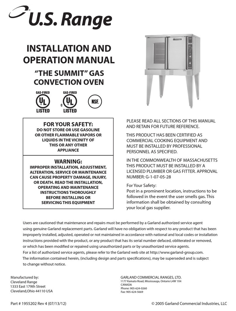 U.S. Range U.S. Range THE SUMMIT User manual