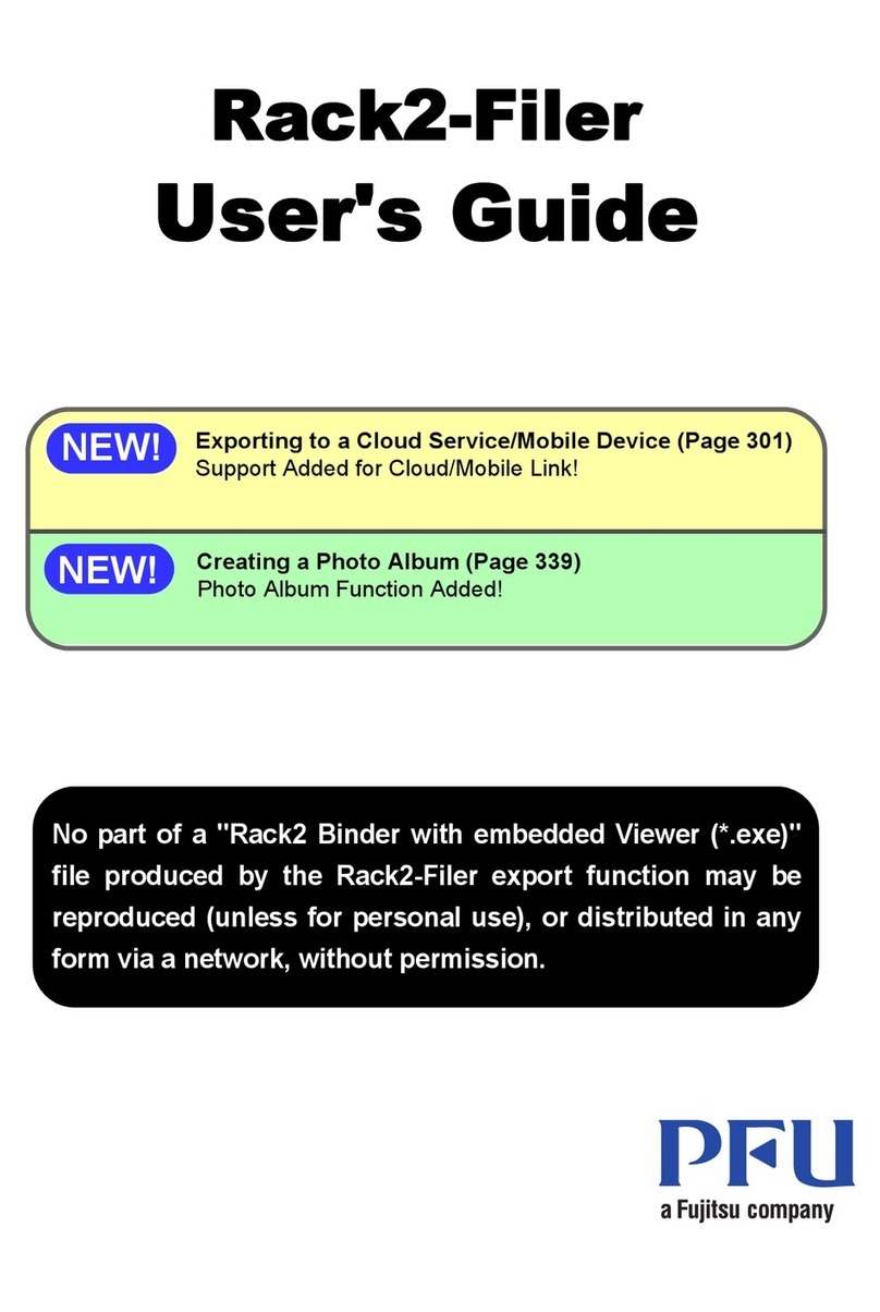 Fujitsu PFU Rack2-Filer user guide
