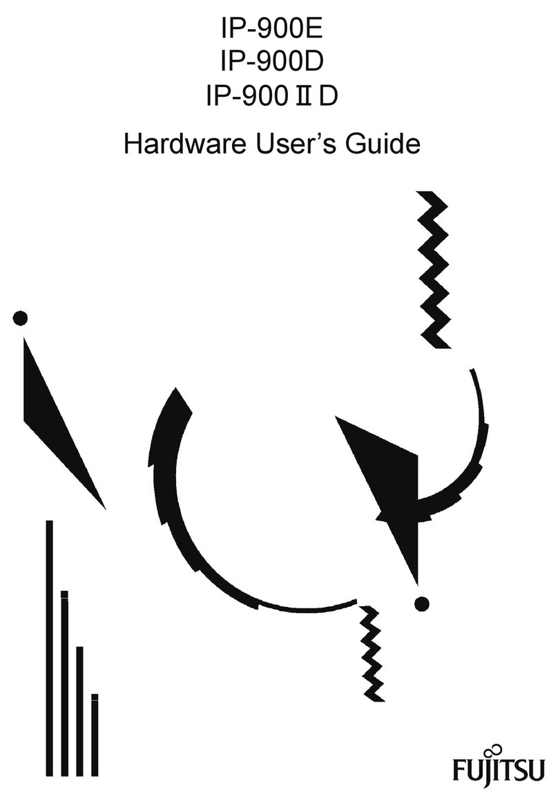 Fujitsu IP-900E Installation manual