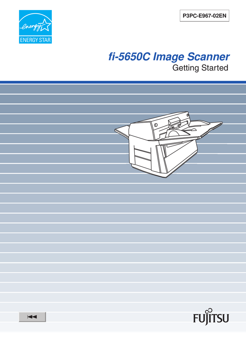 Fujitsu fi-5650C Getting started guide