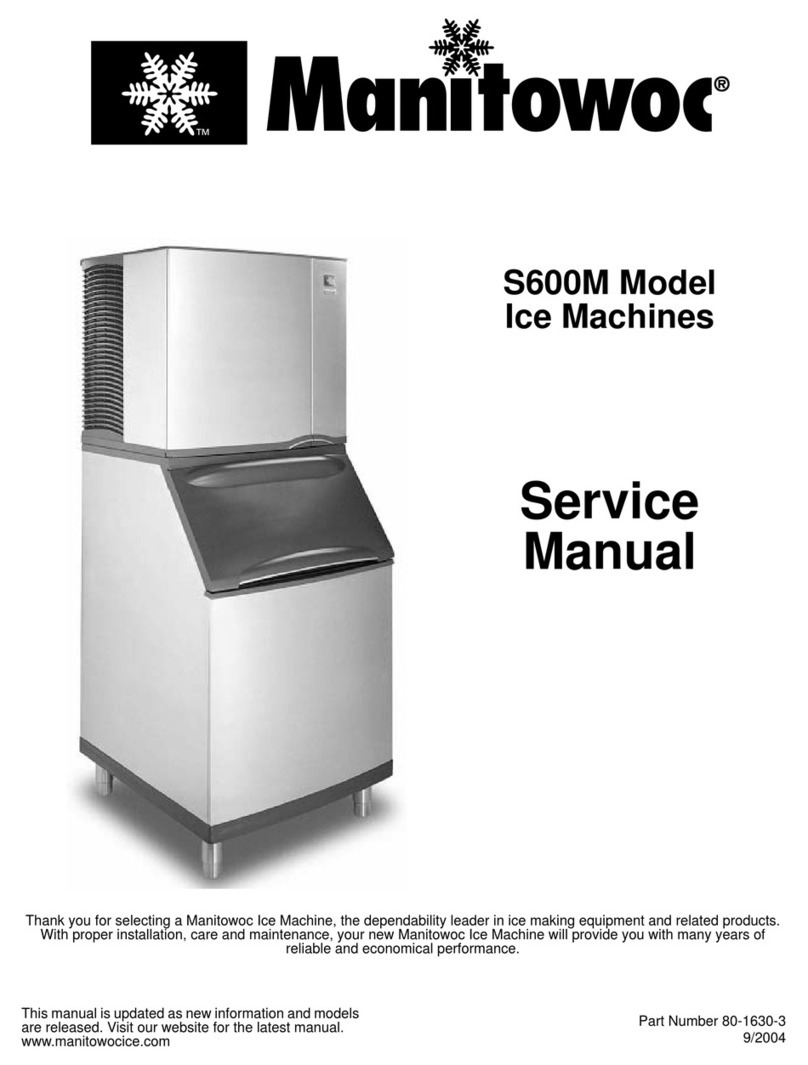 Manitowoc S600M User manual