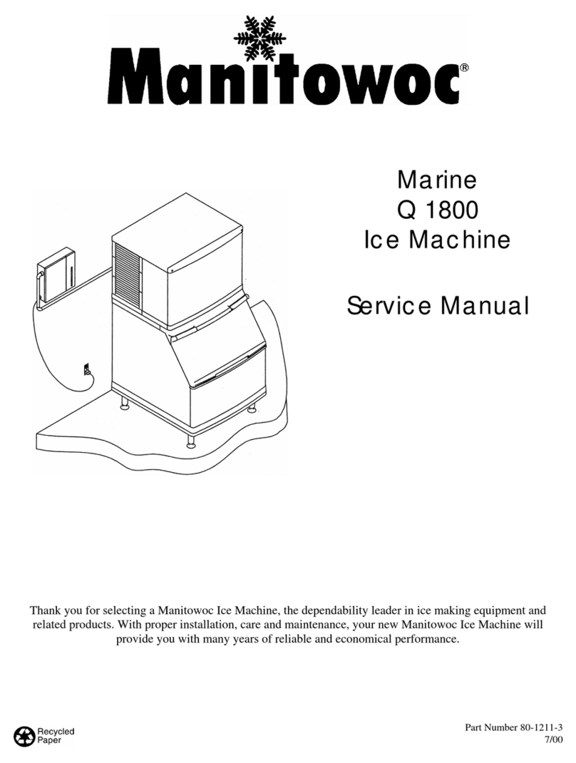 Manitowoc Q 1800 User manual