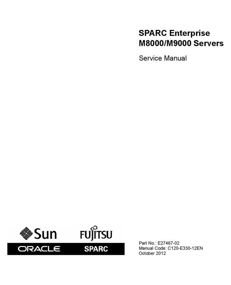 Fujitsu SPARC Enterprise M8000 User manual