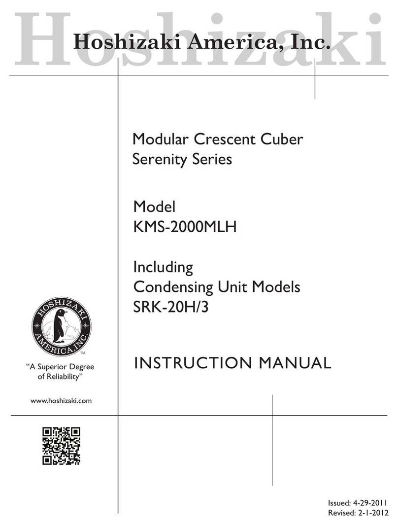 Hoshizaki Serenity Series KMS-2000MLH User manual