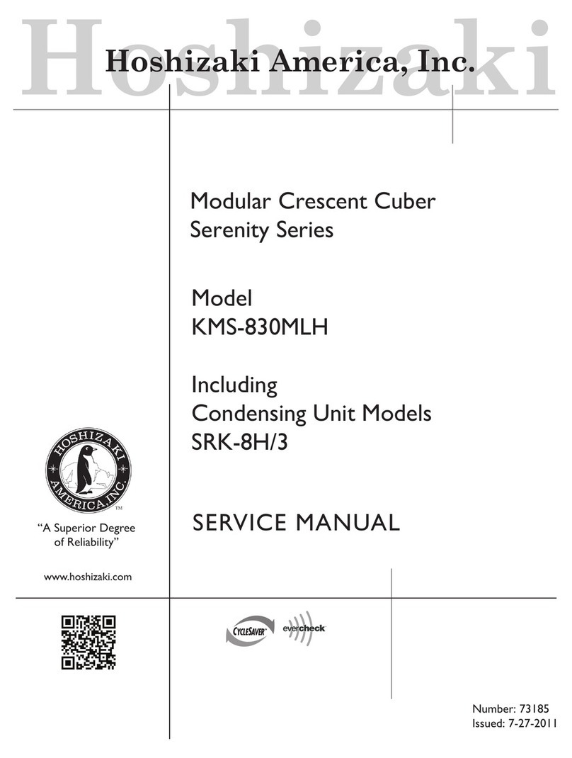 Hoshizaki Serenity Series KMS-830MLH Service manual
