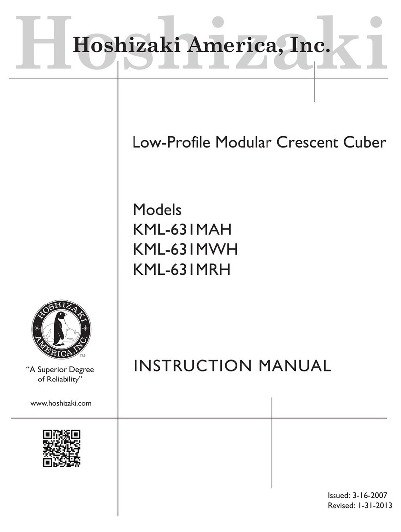 Hoshizaki KML-631MAH instruction manual