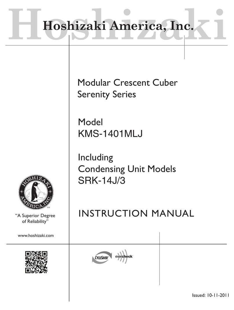 Hoshizaki Serenity Series KMS-1401MLJ instruction manual