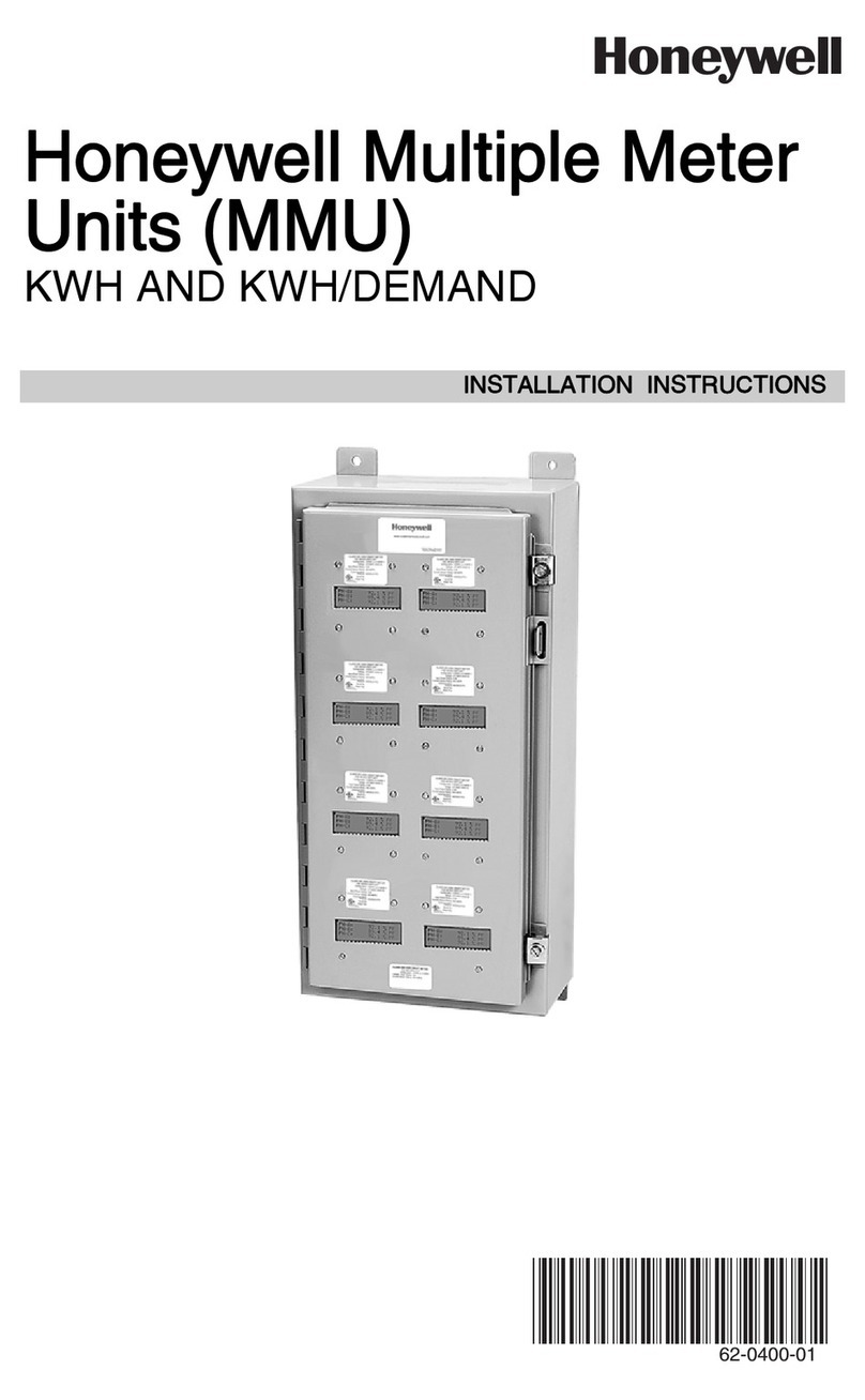 Honeywell Multiple Meter Units User manual Honeywell Multiple Meter Units User manual