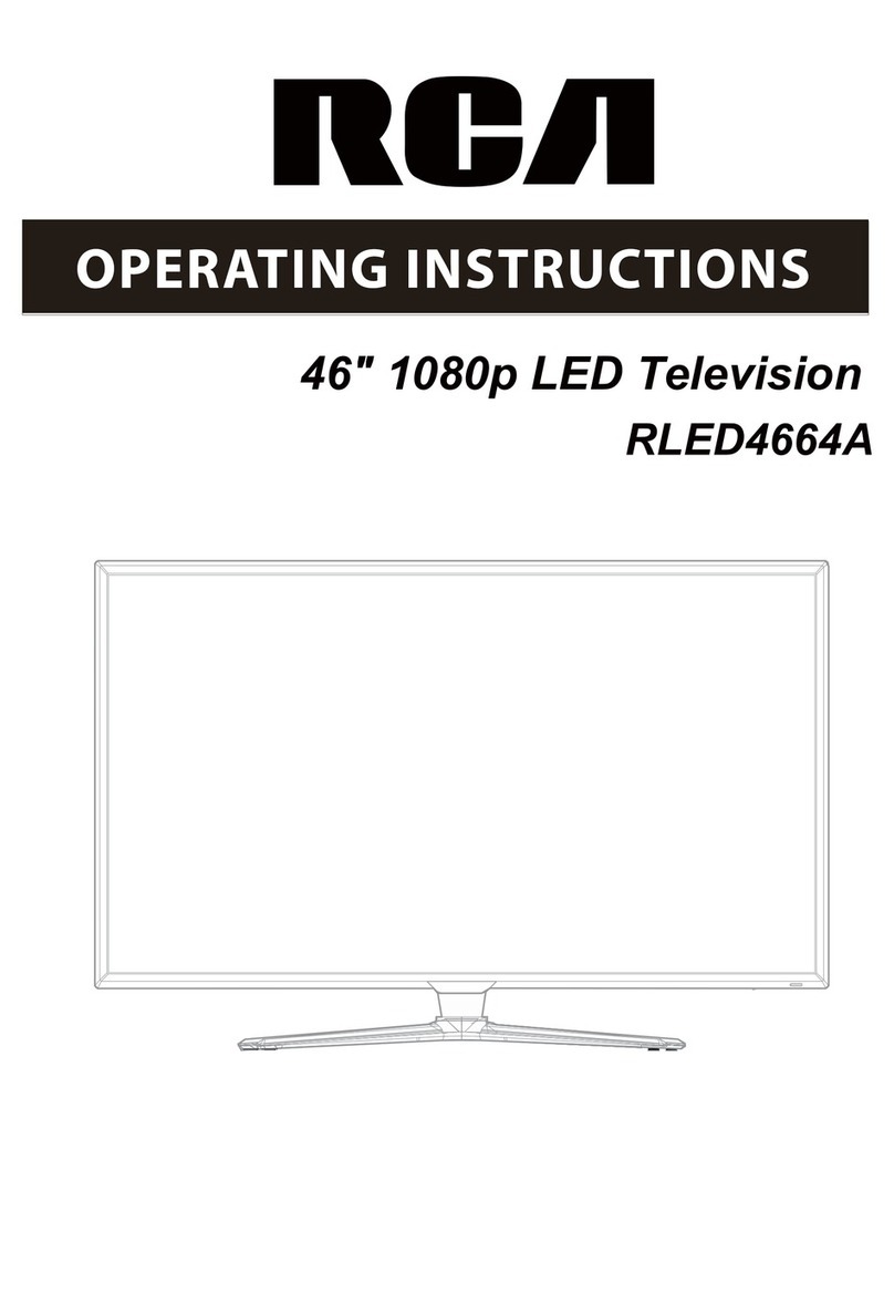 RCA RLED4664A operating instructions
