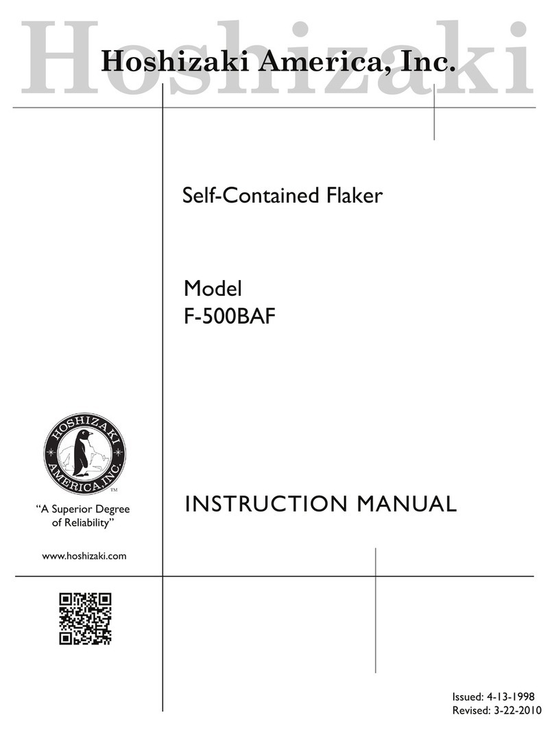 Hoshizaki F-500BAF User manual