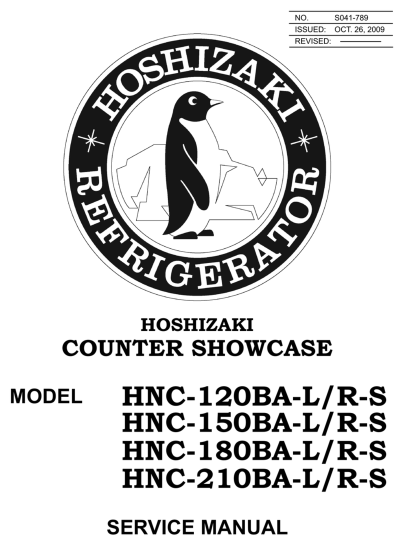 Hoshizaki HNC-120BA-L-S Service manual