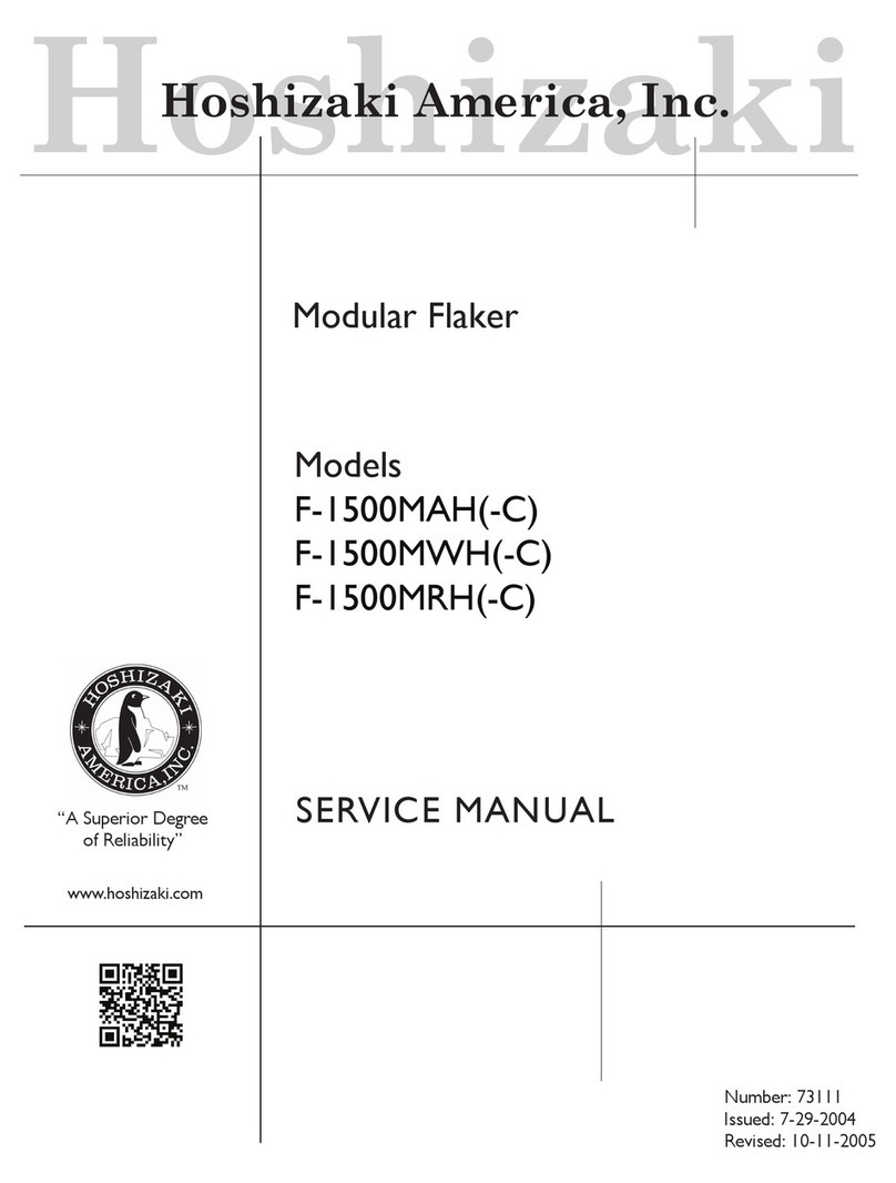Hoshizaki F-1500MAH User manual
