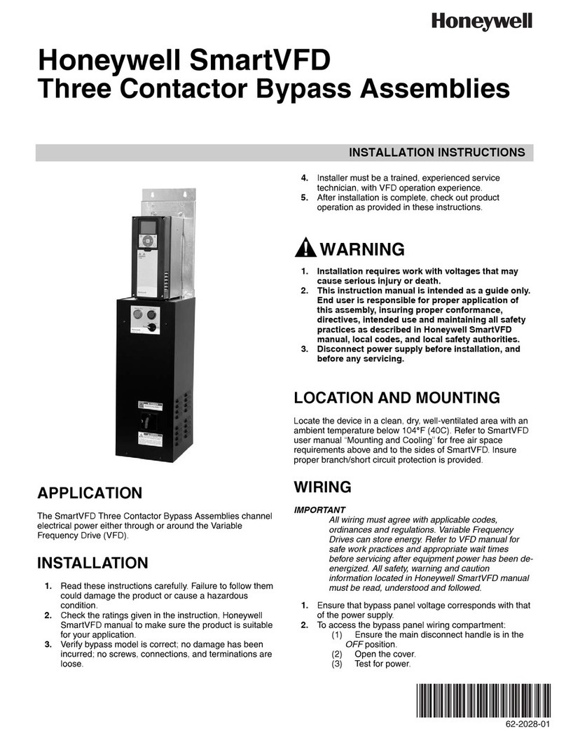 Honeywell SmartVFD User manual Honeywell SmartVFD User manual