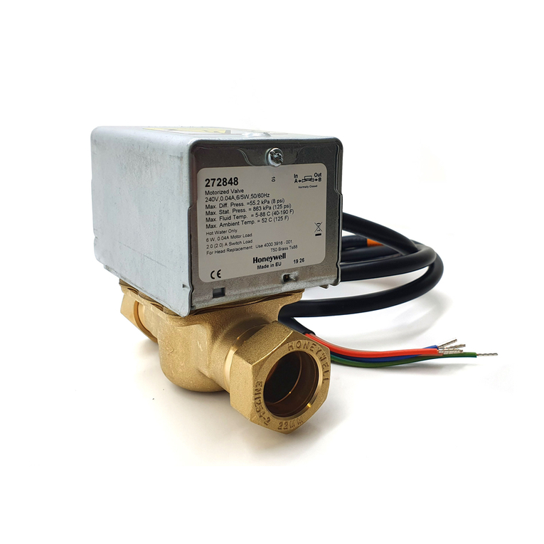 Honeywell V4043H User manual