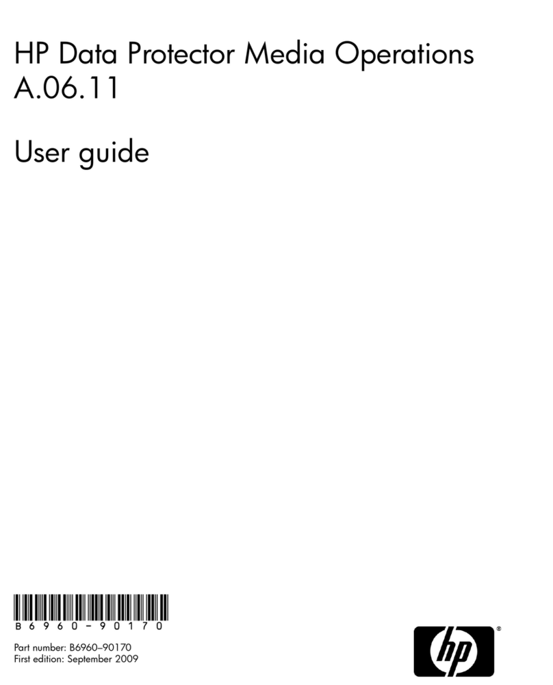 HP Data Protector A.06.11 User manual HP Data Protector A.06.11 User manual