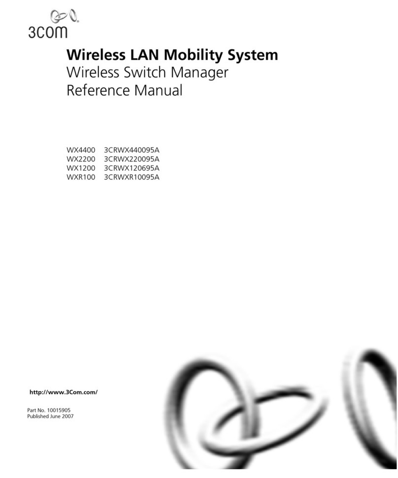 3Com OfficeConnect WX4400 User manual