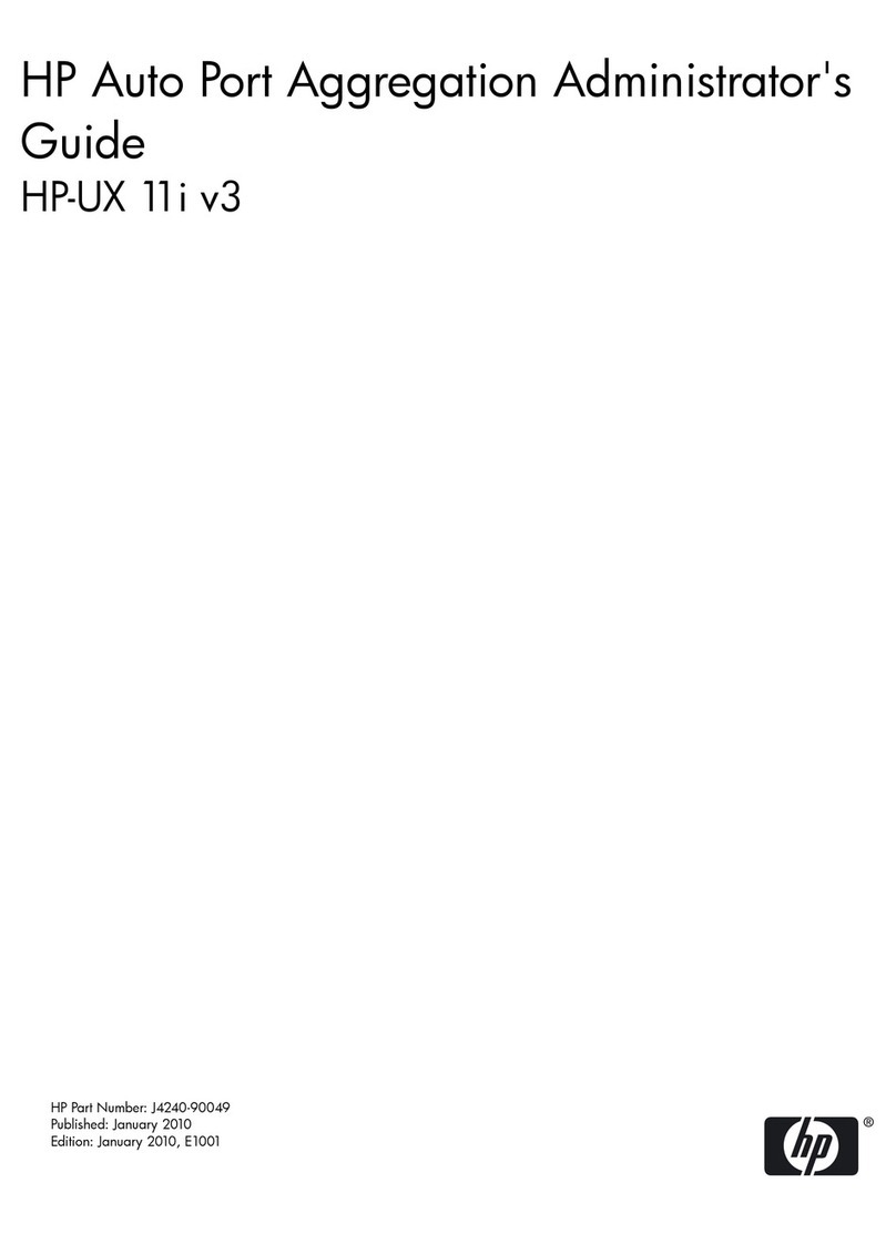 HP HP-UX 11i v3 Service manual