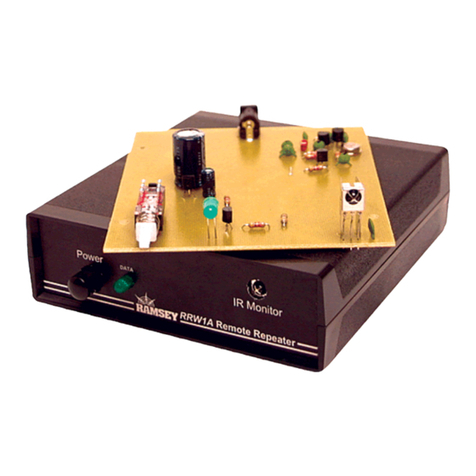 Ramsey Electronics RRW1A User manual