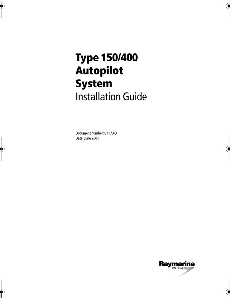 Raymarine 150/400 User manual