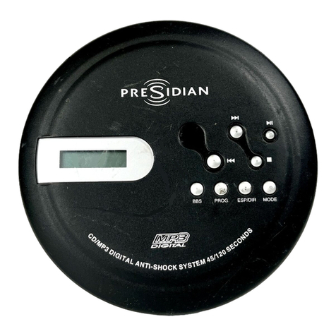 Presidian PRESIDIAN 42-179 user guide