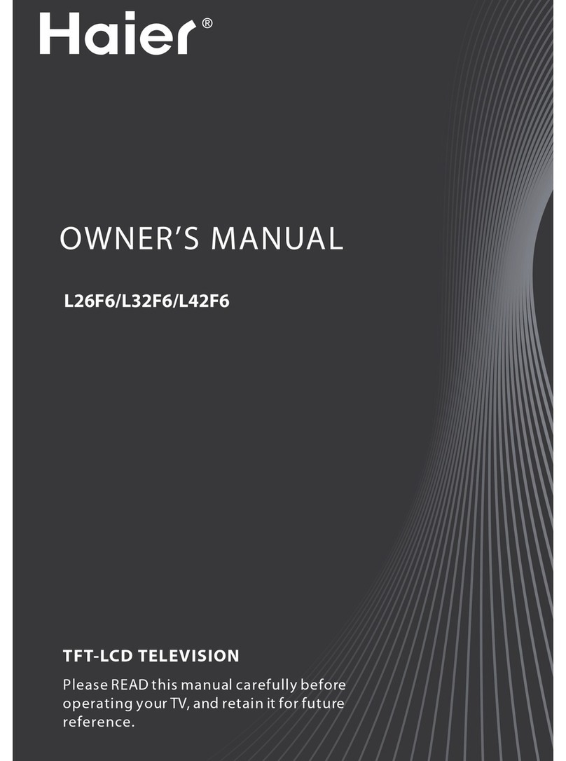 Haier L26F6 User manual
