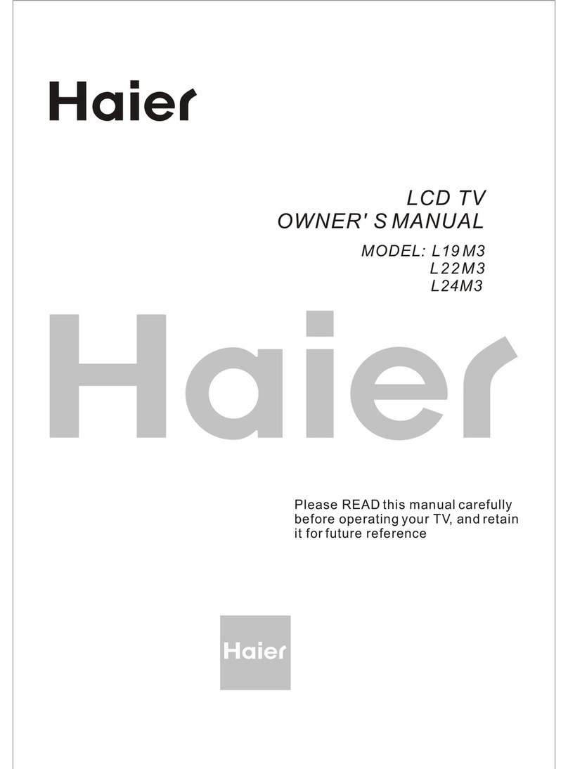 Haier L19M3 User manual Haier L19M3 User manual