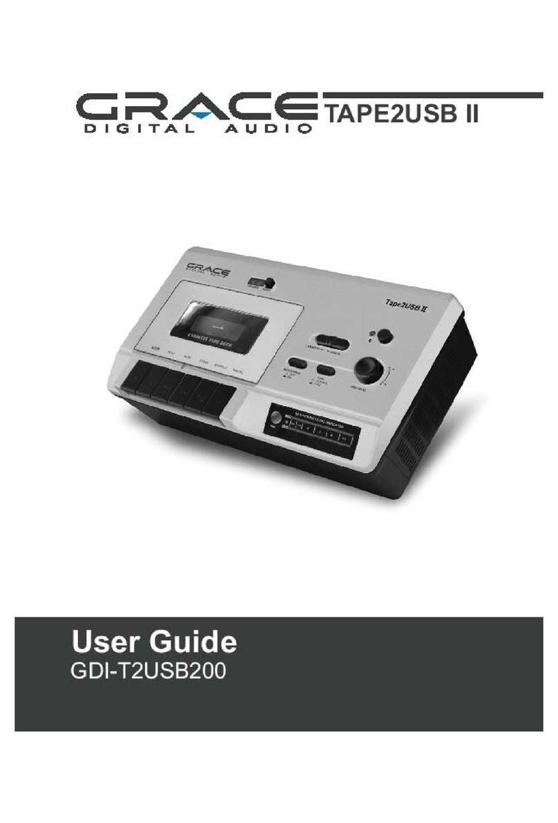 Grace Digital TAPE2USB GDI-T2USB200 user guide