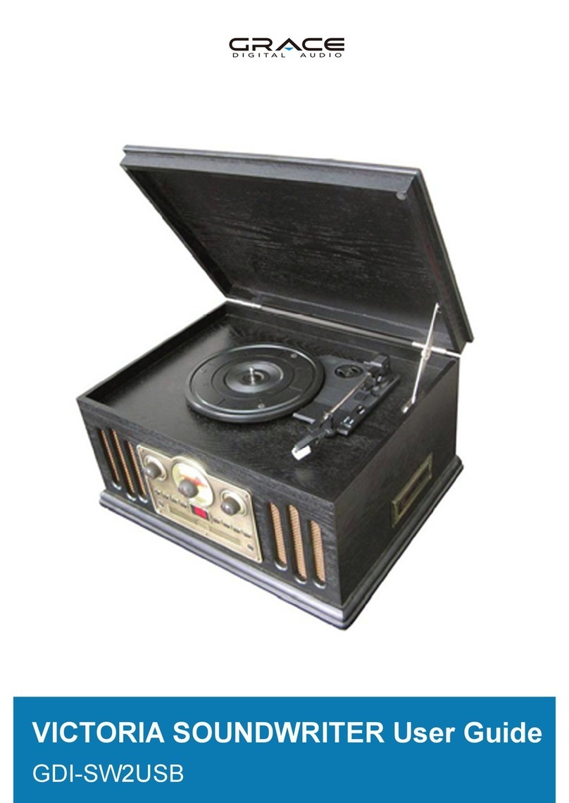 Grace Digital VICTORIA GDI-SW2USB User manual