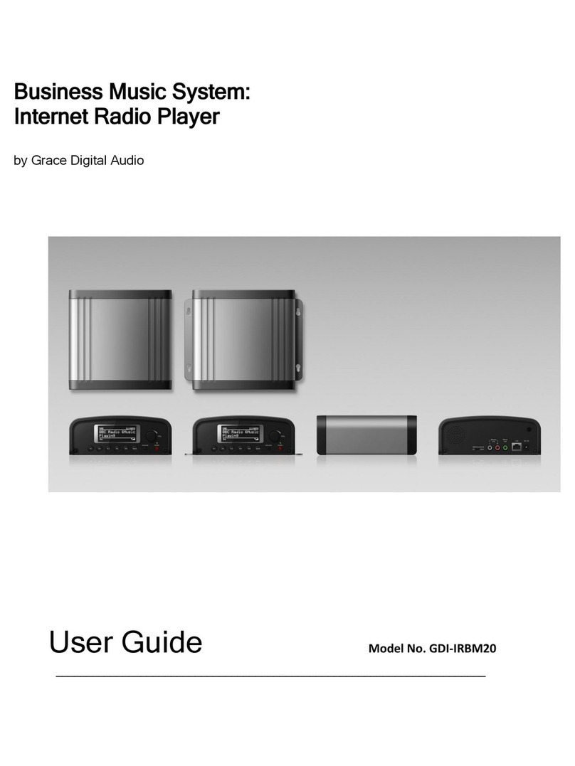 Grace Digital GDI-IRBM20 User manual