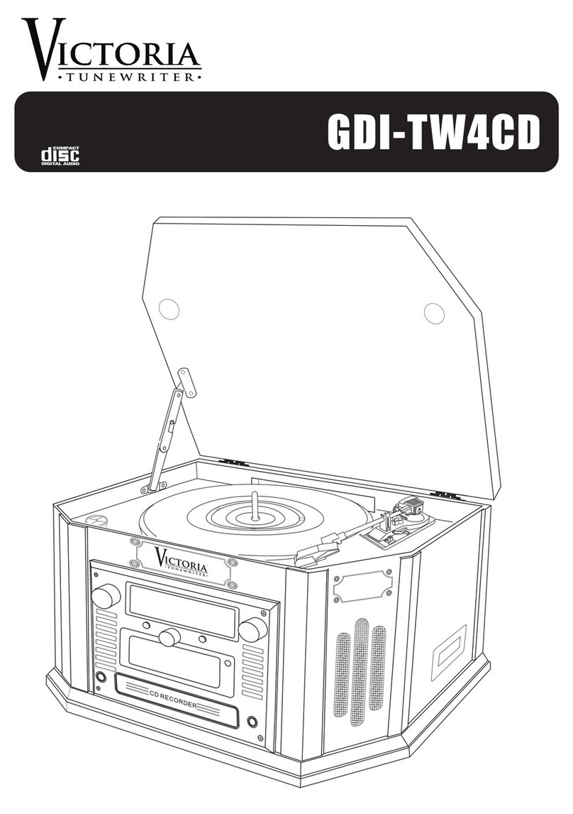 Grace Victoria GDI-TW4CD manual