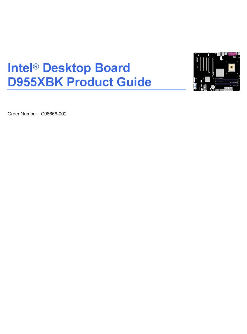 Intel D955XBK User manual
