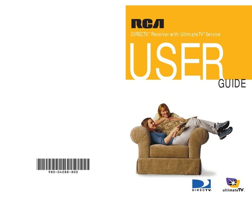 RCA DIRECTTV User manual