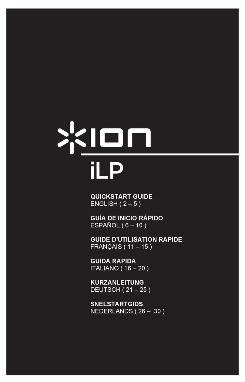 ION iLP User manual