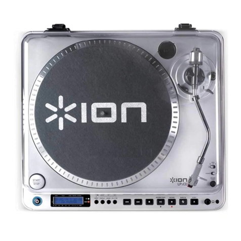 ION LP2CD User manual