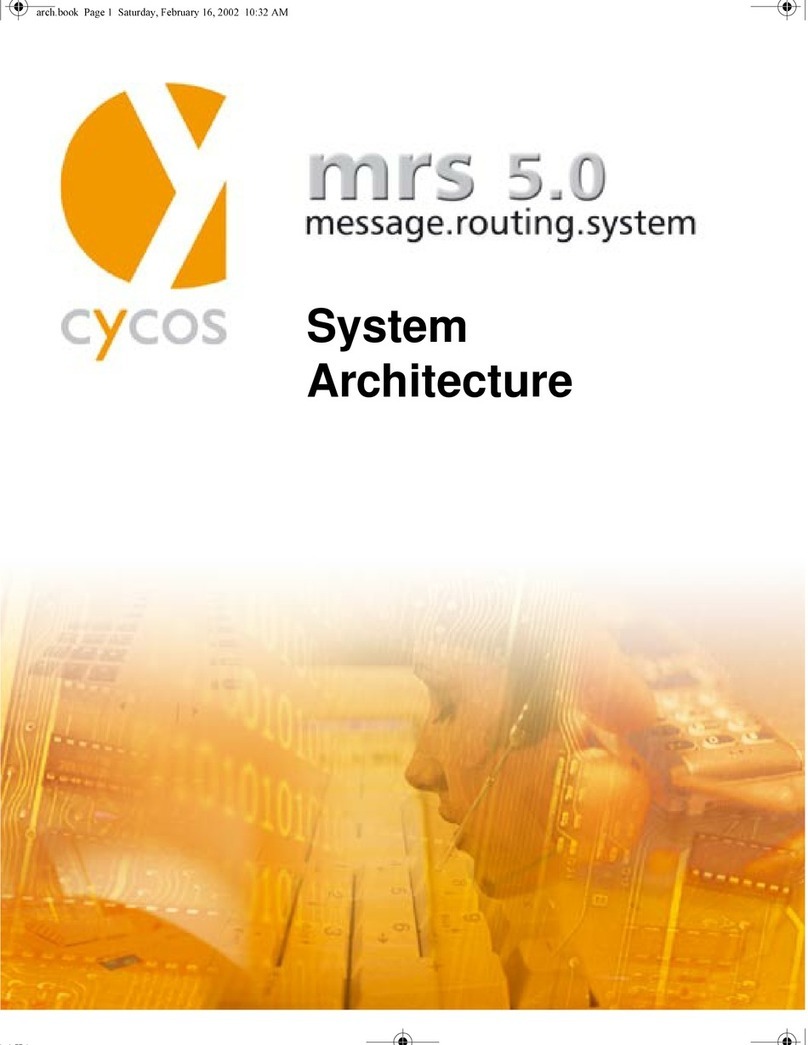 Cycos Cycos ERGO mrs 5.0 User manual