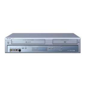 Sharp DV-RW260H User manual