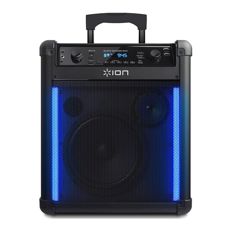 ION BLOCK ROCKER BLUETOOTH User manual