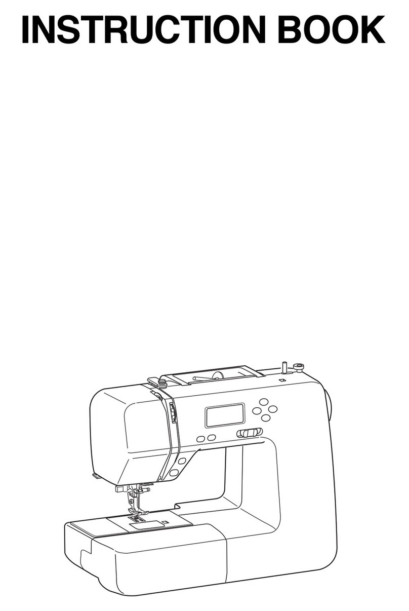 Janome Sewing Machine Instruction book