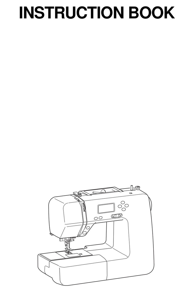 Janome Sewing Machine Instruction book
