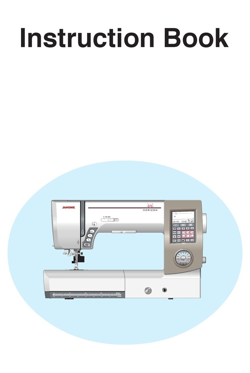 Janome Horizon Instruction book