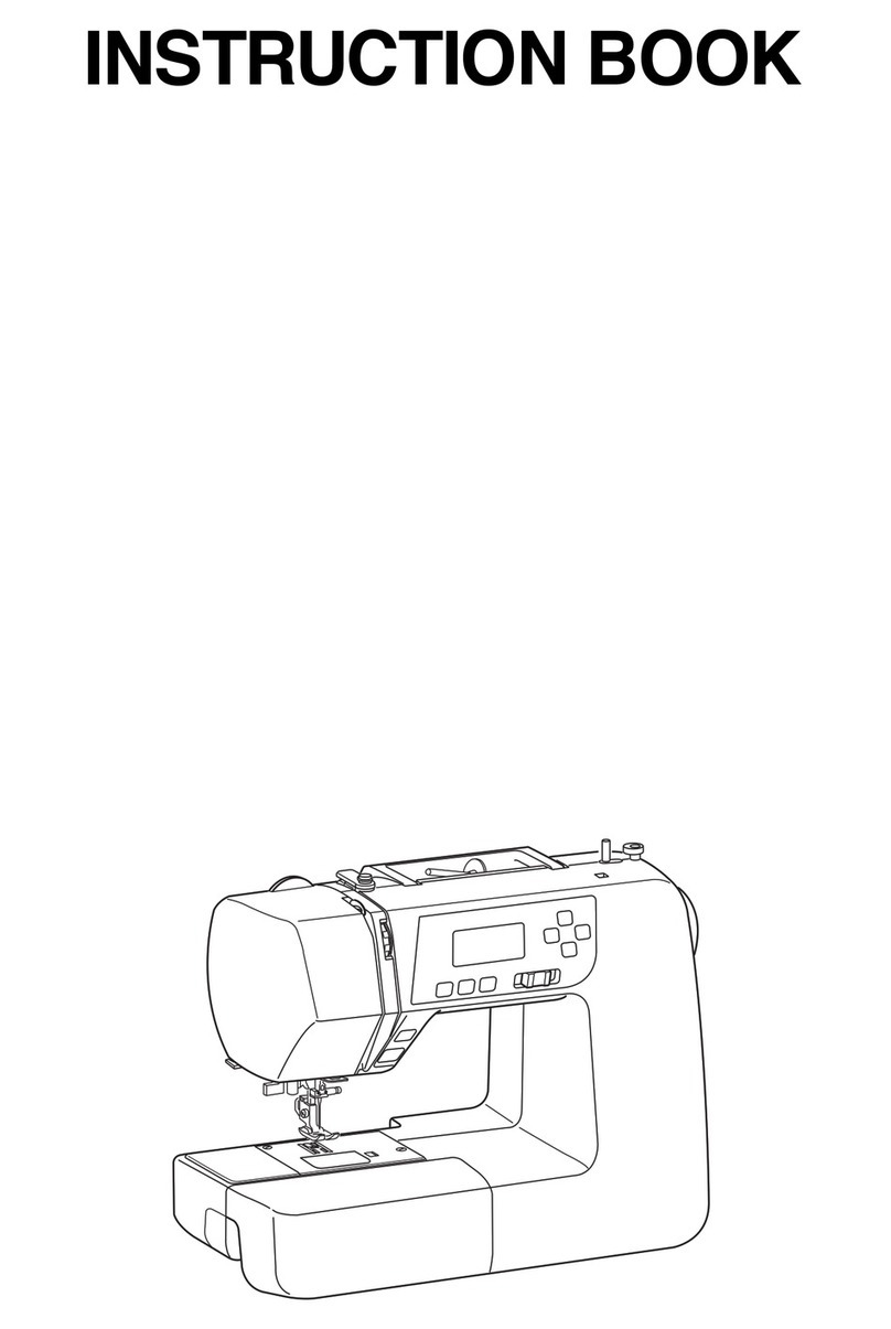 Janome Sewing Machine Instruction book