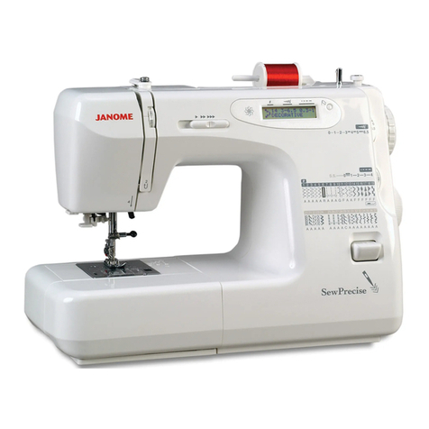 Janome Sew Precise Instruction book