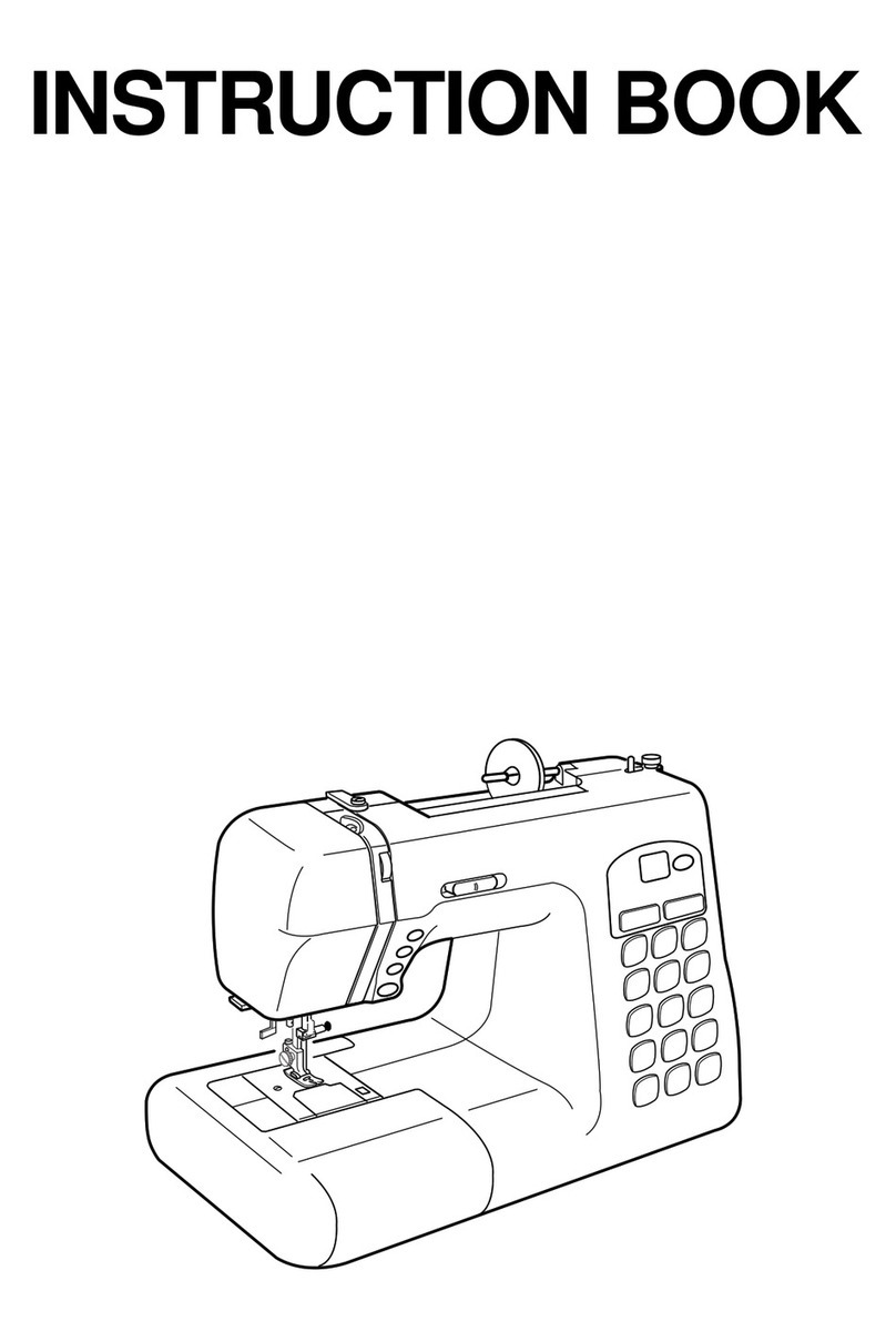 Janome Sewing Machine Instruction book