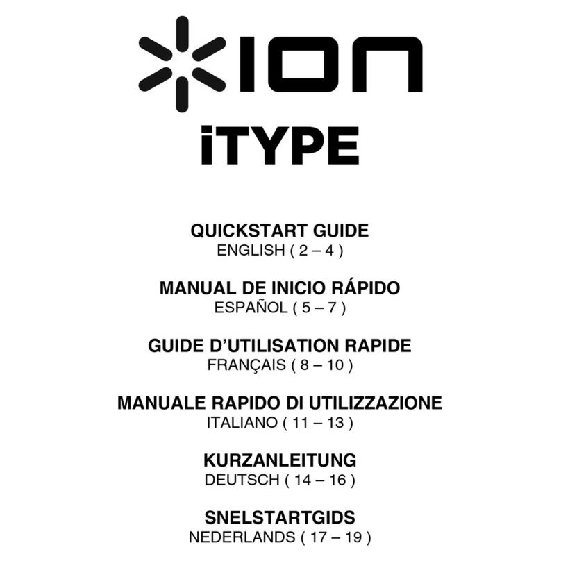 ION iTYPE quick start guide